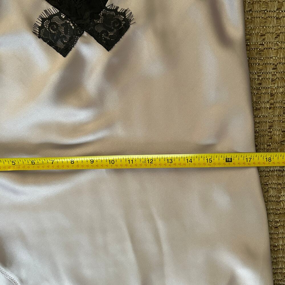 AllSaints Lavender Black Lace Slip Praia Dress Size US 4 - Picture 11 of 11